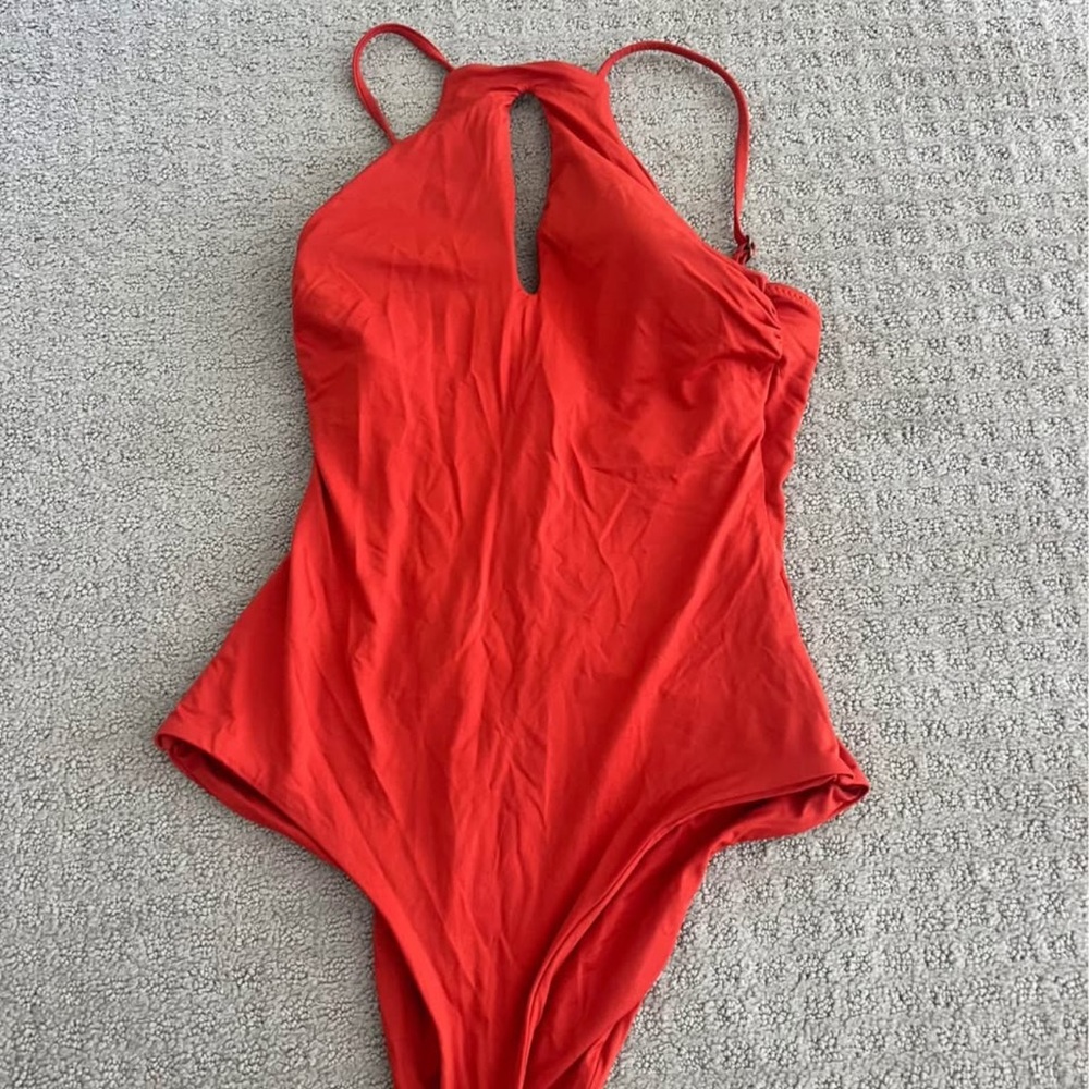 BECCA Red One Piece Swimsuit